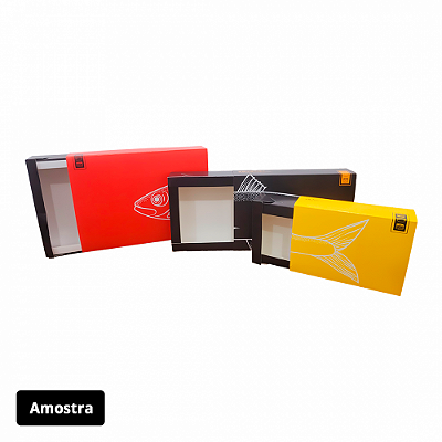 Kit de Amostra Comida Oriental -  Box Gaveta Premium