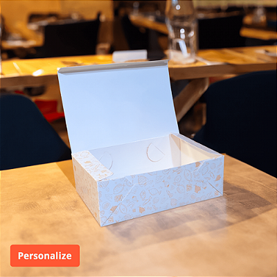 Caixa Sushi Pequena (10x15x5cm) - Personalizada