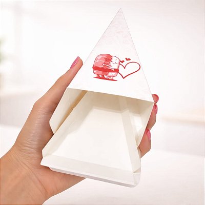 Box Temaki C/Berço pacote com 100uni