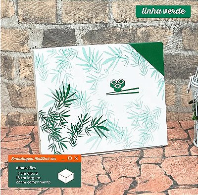 Kit Embalagens com 400uni Linha Verde/ 100uni caixa G/100unid caixa M/ 100unid caixa P/100unid Sacolas/ Brinde 400unid Lacres Segurança