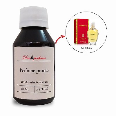DNA144-Refil perfume importado feminino contratipo Amarige