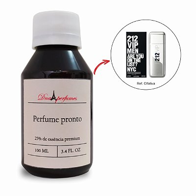 DNA15-Perfume importado tipo -212 vip Men-Refil 100ml