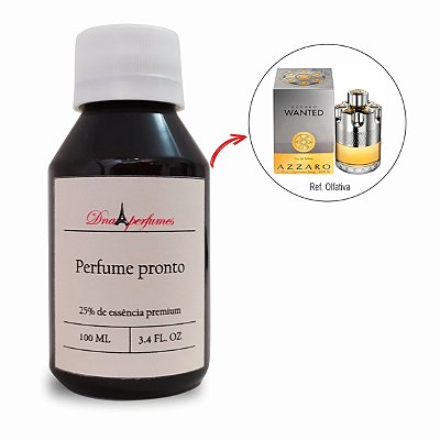 DNA143-Perfume importado tipo -AZARRO WANTED-Refil 100ml
