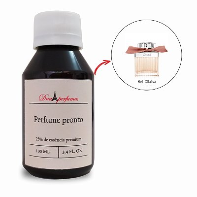 DNA159-Perfume importado tipo -CHLOÉ Feminino-Refil 100ml