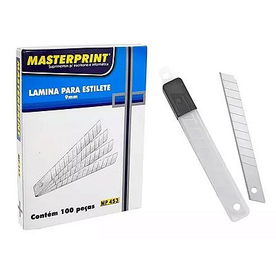 Lâmina Para Estilete 9mm Masterprint