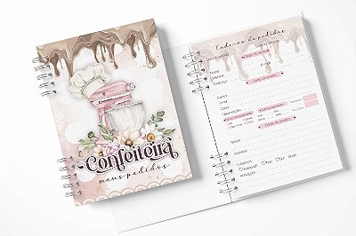 Caderno de Pedidos Confeiteira
