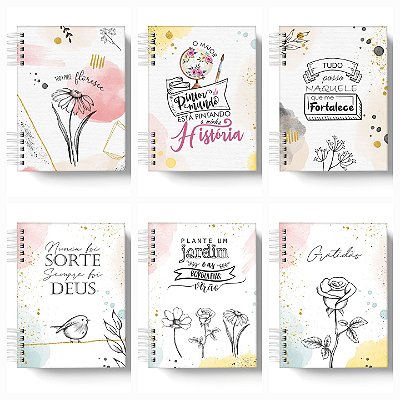 Caderno de Anotações Frases