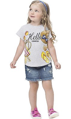 Blusa Infantil Feminina 110.879 Kyly