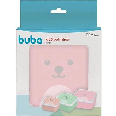 Kit Potes para Bebês e crianças 12603 Buba Baby