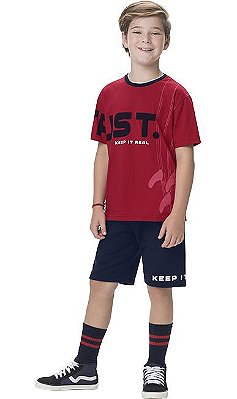 Conjunto Bermuda Infantil Masculino  110998 Kyly