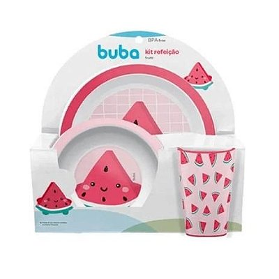 Kit Refeição para Bebês e Crianças 12746 Buba Baby