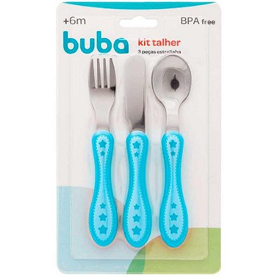 Colher Infantil Alimentação Infantil para Bebê 10676 Buba Baby