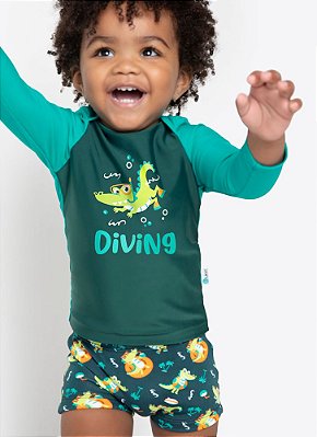 Camiseta Para Nadar Baby Jacare 110200287 Puket