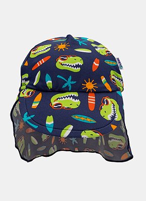 Chapéu com Proteção Solar Menino Dinossauro Moda Praia Puket 110400735