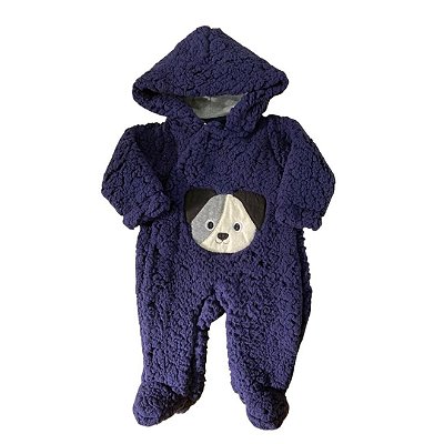 Macacão Bebê Masculino Plush Din Don 16563