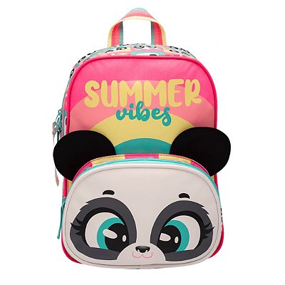 Mochila Escolar de Costas Pequena Panda Summer Puket 050403175