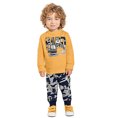 Conjunto Moletom Infantil Masculino Kyly 208.035