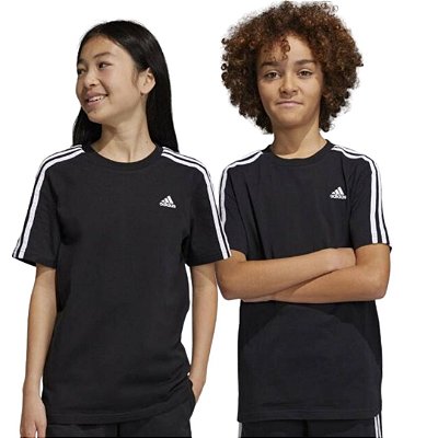 Camiseta Infantil Adulto 3 Listras Adidas HR6330