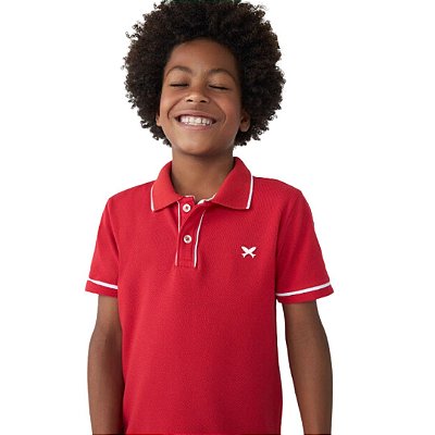 Camisa Polo Infantil Masculina Hering Kids 53C2