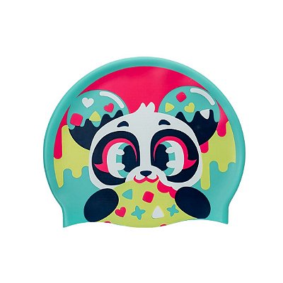 Touca de Natação Infantil Panda Puket 110401011