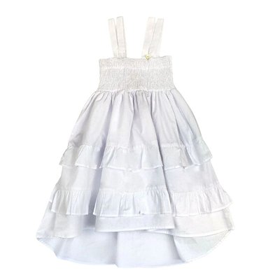Vestido Mullet Branco Infantil Precoce 4329
