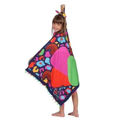 Toalha de Praia Infantil Multicolorida Caju Tropical Siri Kids 38701