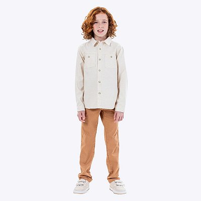 Camisa Oversize e Calça Sarja Juvenil Masculino Vigat 3893