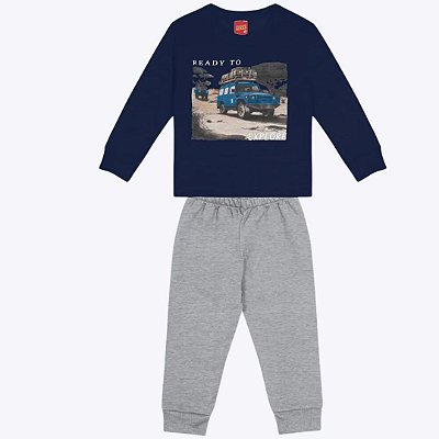 Conjunto Moletom Infantil Masculino Kyly 1000109