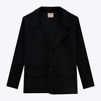 Blazer em Moletom Peluciado Infantil Menino Milon  4774