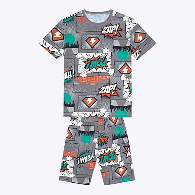 Pijama Desenho Quadrinhos Infantil Masculino Kyly 1000460