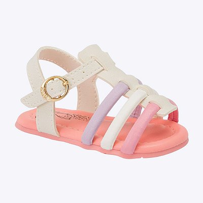 Sandália Cupcake Rosa Infantil Bebê Menina Klin 515231000