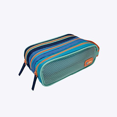 Estojo Triplo Color Block Menino Puket 050403860