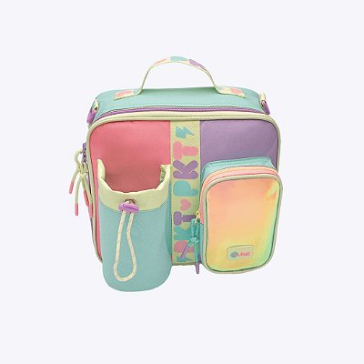 Lancheira Térmica Color Block Menina Puket 050403857