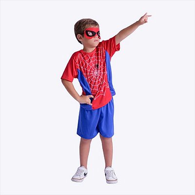 Fantasia Homem-Aranha Infantil Menino Muvile 3787