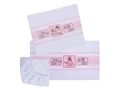 Colibri Jogo De Lencol Berço Americano 44352