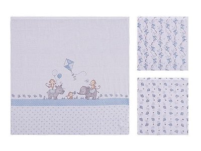 Colibri Kit Fraldas Baby 48005 Cor Bichos