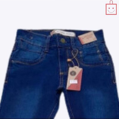Calça Jeans Escura Infantil Masculina Nacional Jeans 4513