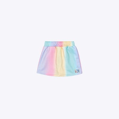 Conjunto Blusa Magic E Short-Saia Lilás Infantil Menina Mundo Cinti 12335 Lilas