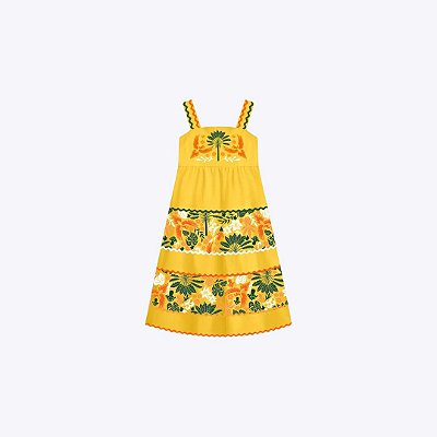 Vestido Tropical Infantil Menina Nanai 6000267