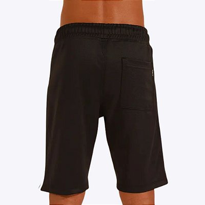 Bermuda Básica Preta Juvenil Masculina Banana Danger 54380