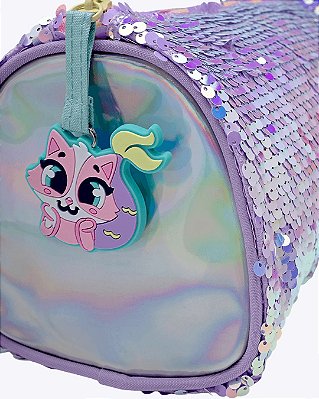 Necessaire Grande Gata Sereia Paetê Puket 050404245