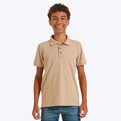 Camiseta Polo Piquet Juvenil Masculino Banana Danger 54341