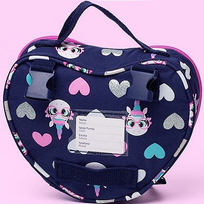 Mochila Escolar com Lancheira Unicórnio 050401584 Puket