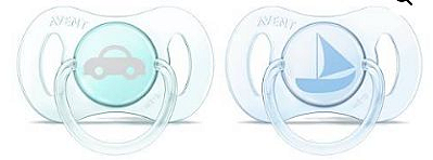 Chupeta Mini Kit com Duas Masculina SCF151 Philips Avent Brasil