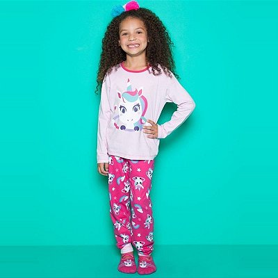 Puket Pijama Manga Longa Eco Unicornio 030401693