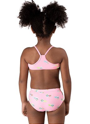 Biquini Infantil Feminino Puket Rosa / Unicórnio 110400490