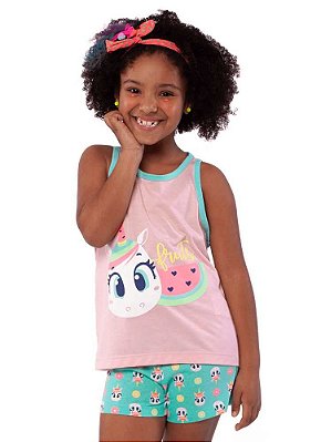 Puket Pijama Short Doll Nadador Eco Unicornio 030402070