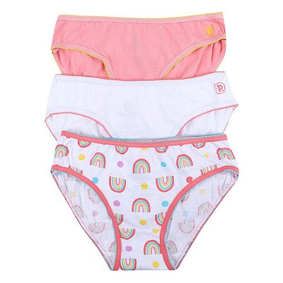 Pimpolho Kit Calcinha Infantil para Crianças 91451
