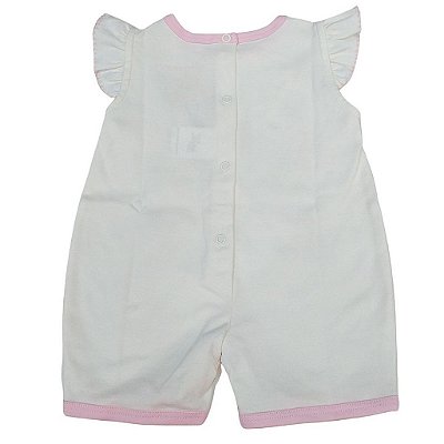 Macacão para Bebê Menino Manga Curta 213197 Anjos Baby