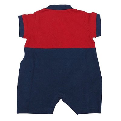 Macacão para Bebê Menino Manga Curta 213670 Anjos Baby